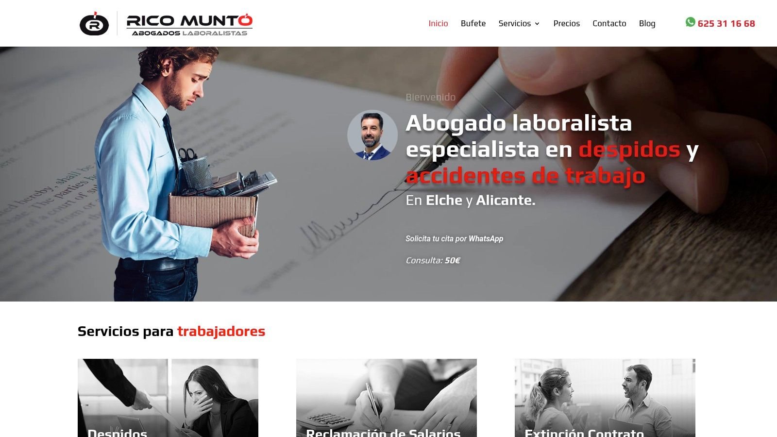 Rico Muntó en Elche y Alicante